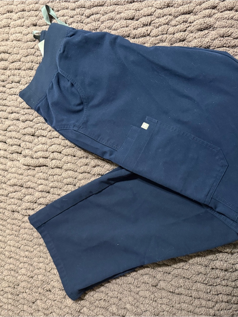 Figs Women’s Navy Kade Cargo Scrub Pants
